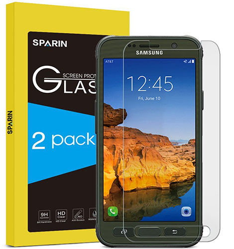 3. SPARIN Galaxy S7 Active Screen Protector