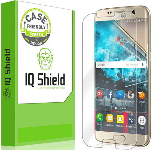 4. Galaxy S7 Edge Screen Protector, IQ Shield